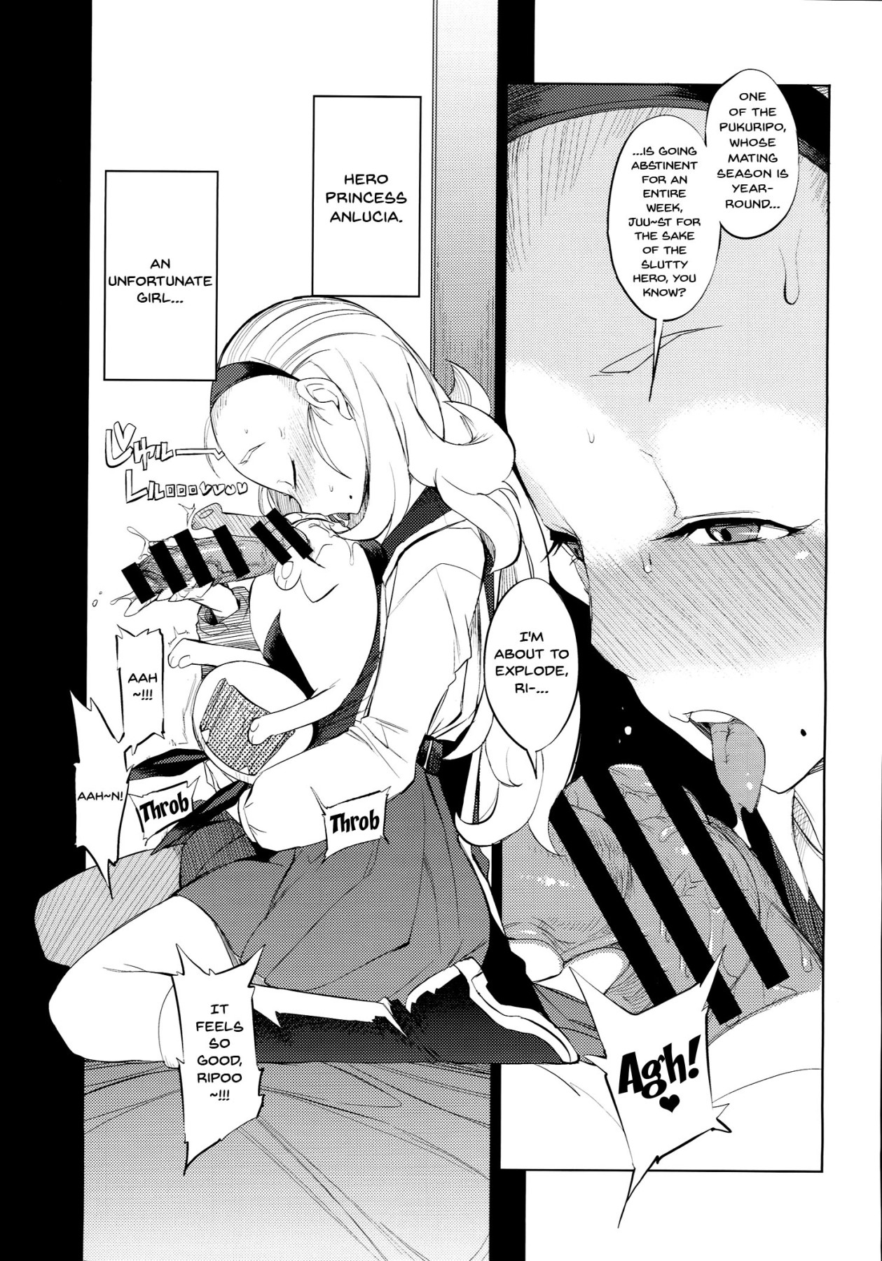 Hentai Manga Comic-Hero Princess VS Kuzulipo-Read-8